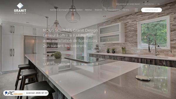 granitdesign.com screenshot