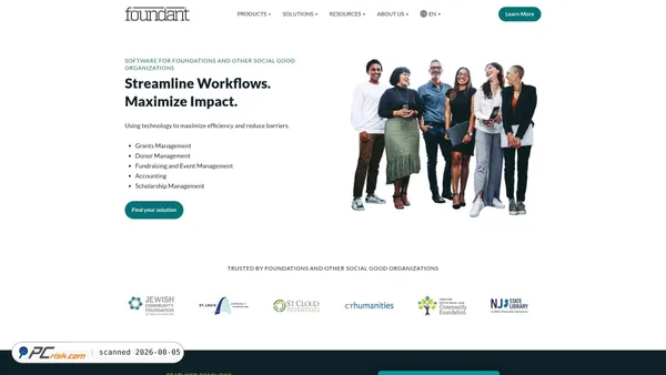 grantinterface.com screenshot