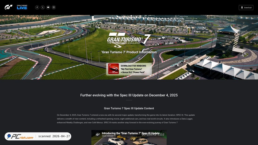 Captura de pantalla de granturismofun.com