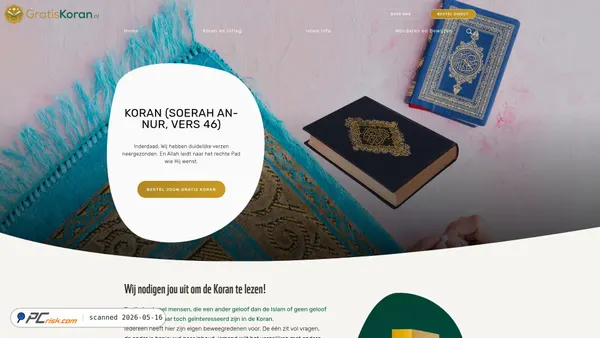 gratiskoran.nl screenshot