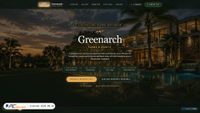 Zrzut ekranu greenarchstay.com
