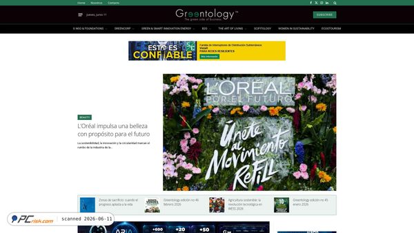 greentology.life screenshot