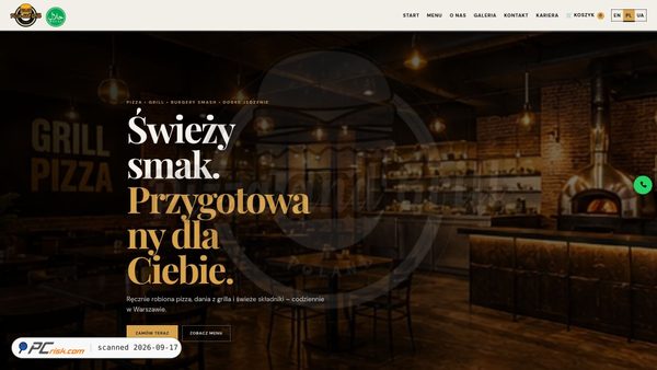 Screenshot di grillpizza.pl