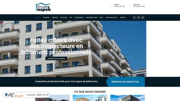 groupeinspek.com screenshot