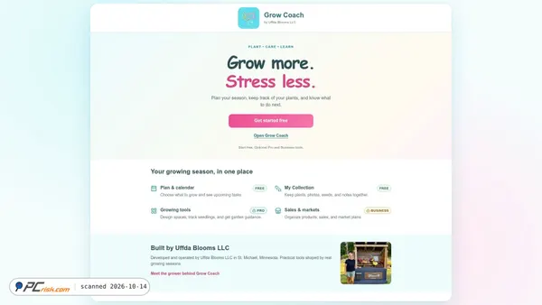 growcoachapp.com screenshot