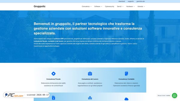 Screenshot di gruppoitc.com