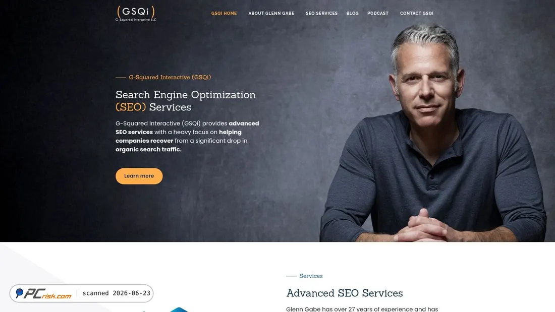 Screenshot of gsqi.com