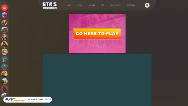 Screenshot van gta5browser.com