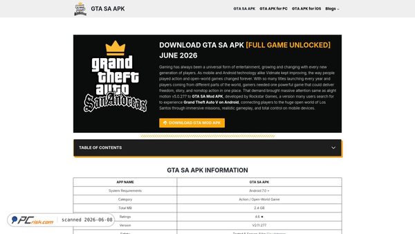 gtaapk.pk screenshot