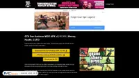 Captura de ecrã de gtasandresapk.com