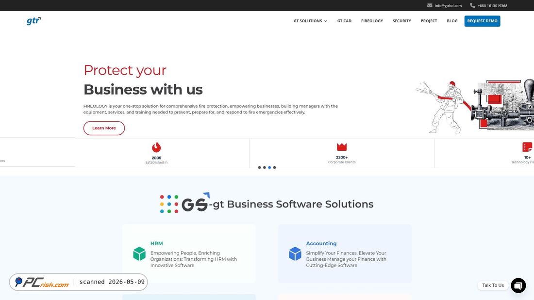 Screenshot von gtrbd.com