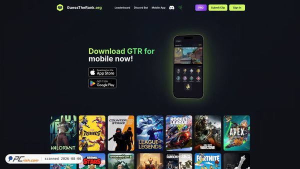 guesstherank.org screenshot