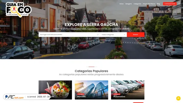 guiaemfoco.com.br screenshot