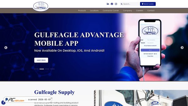 gulfeaglesupply.com screenshot