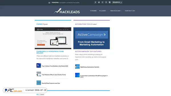 hackleads.com screenshot