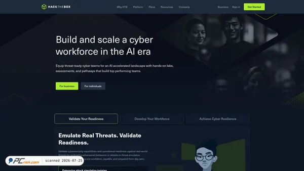 hackthebox.com screenshot