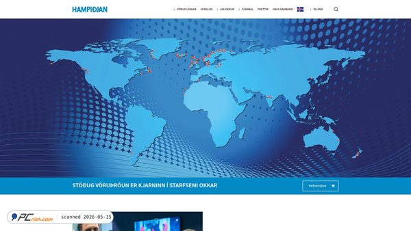 hampidjan.is screenshot