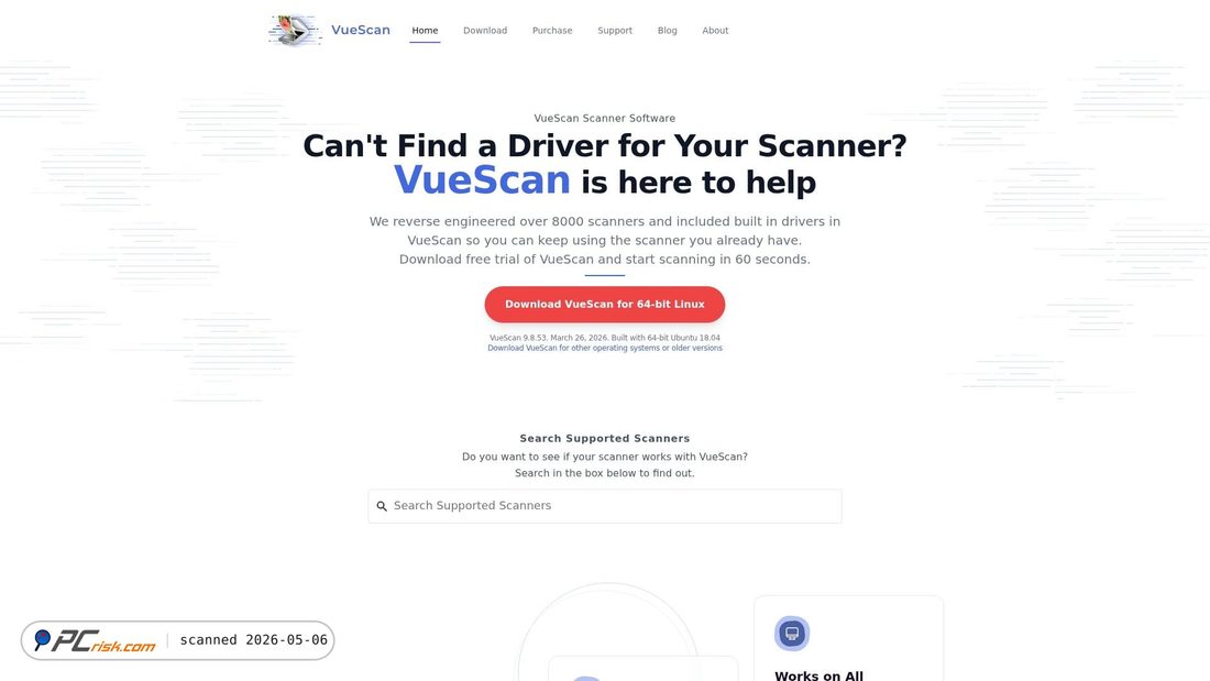 Screenshot van hamrick.com