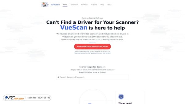 Screenshot di hamrick.com