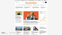handelsblatt.com screenshot