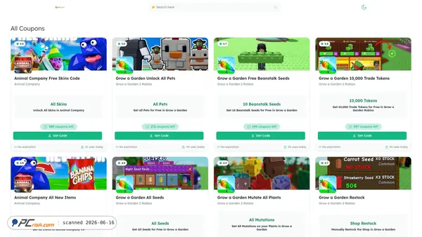 handycoupons.org screenshot