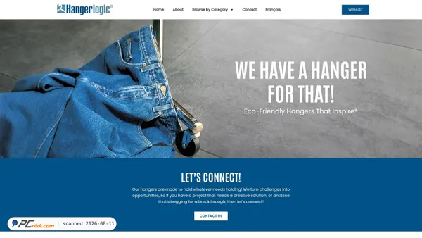 hangerlogic.com screenshot