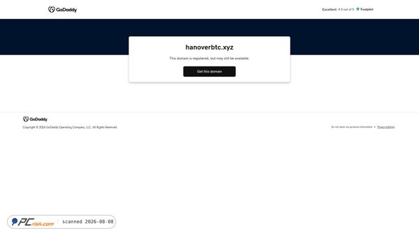 hanoverbtc.xyz screenshot
