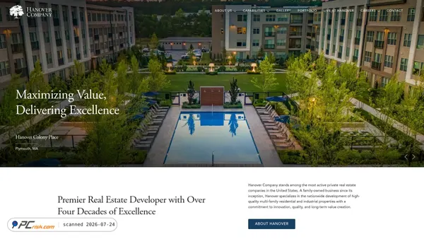 hanoverco.com screenshot
