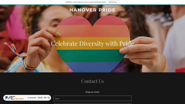 Captura de hanoverpride.org