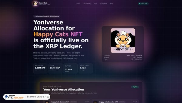 happycatslab.com screenshot