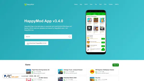 happymod.cloud screenshot