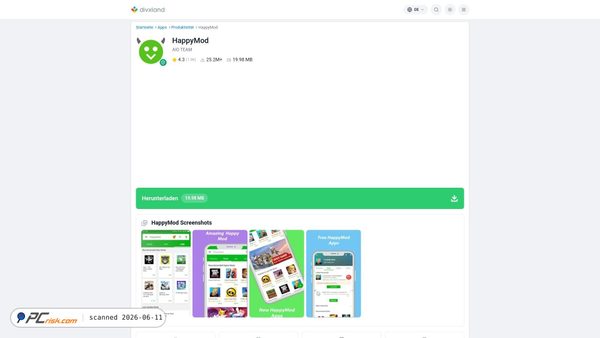 happymod.de.divxland.org screenshot
