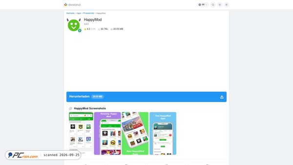 happymod.de.divxland.org screenshot