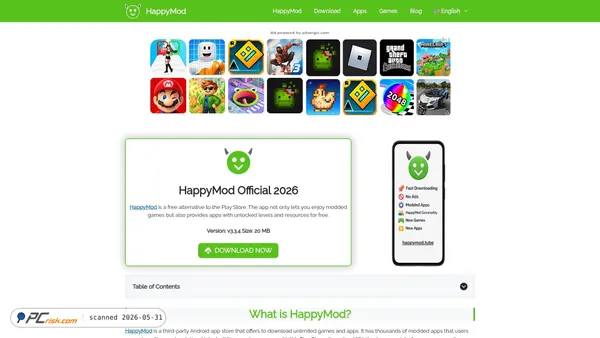 happymod.tube screenshot