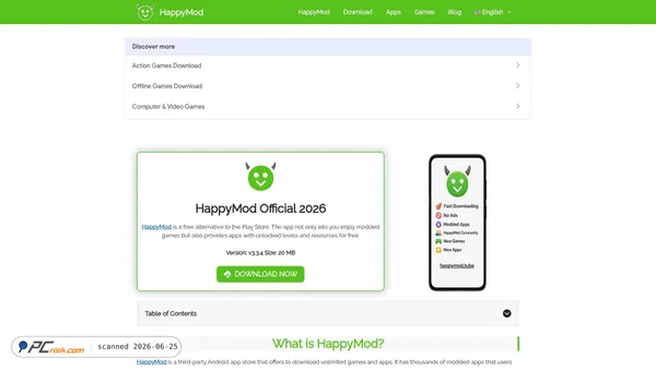 happymod.tube screenshot