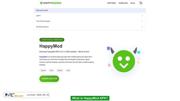 happymodded.com Screenshot