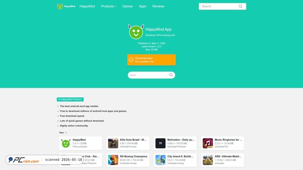 happymodpro.com screenshot