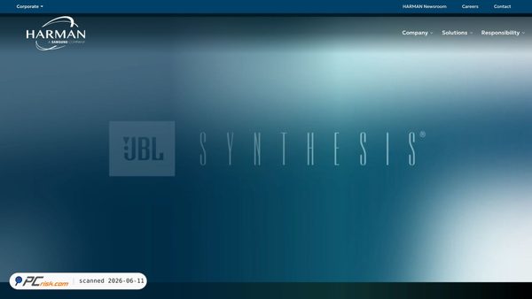 harman.com screenshot