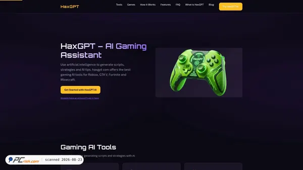 haxgpt.net screenshot