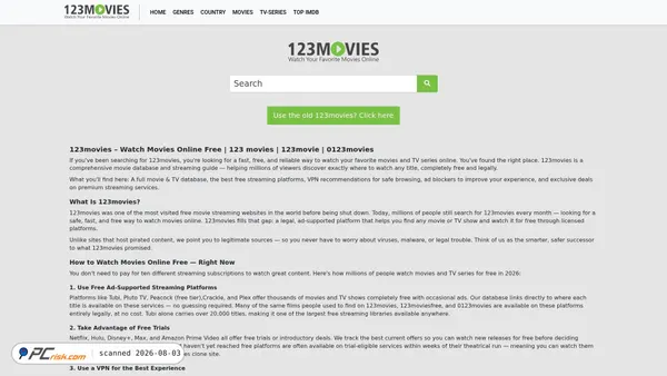 hd-123movies.com screenshot