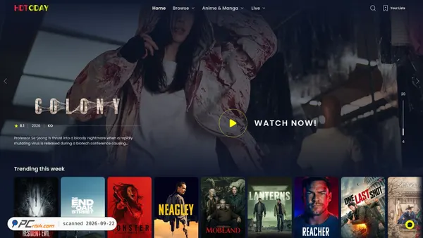 hdtodayz.net screenshot