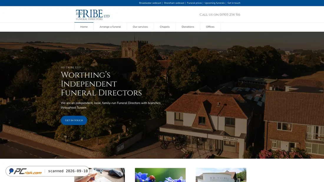 Screenshot von hdtribe.co.uk