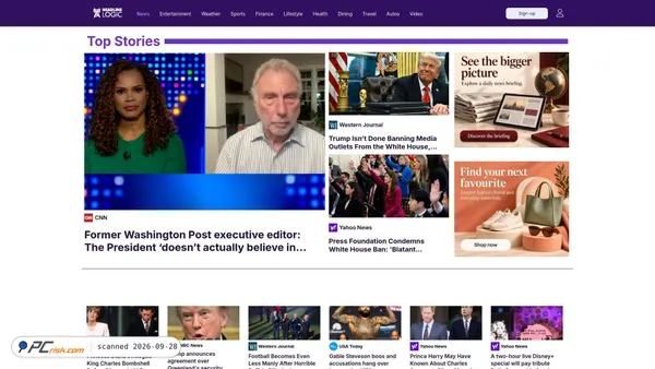 headlinelogic.com screenshot