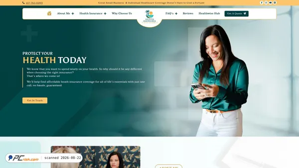 healthinsurancewithsherri.com screenshot