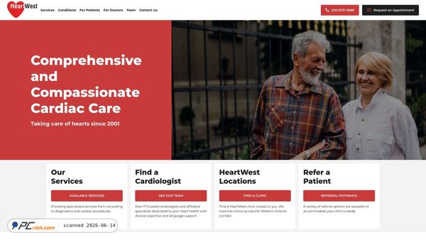 heartwest.com.au screenshot