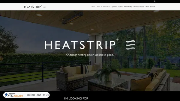 heatstrip.com.au screenshot