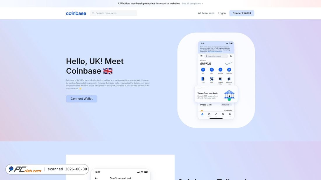 Screenshot of help--ext--coin.webflow.io