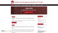 hematology.cz screenshot