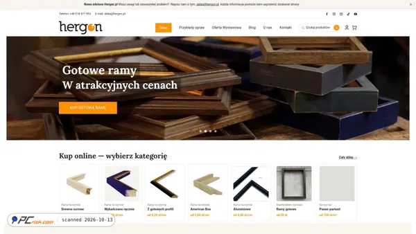 hergon.pl screenshot