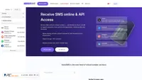 Captura de ecrã de hero-sms.com